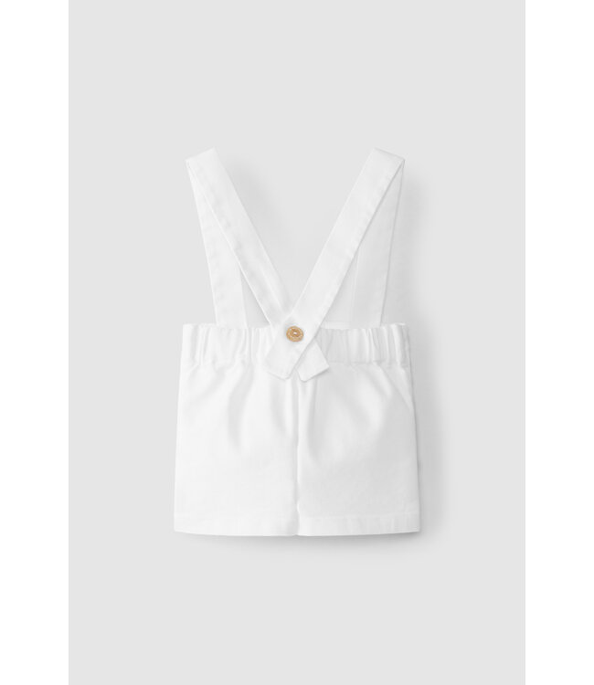 Laranjinha Laranjinha - Salopette Short - White