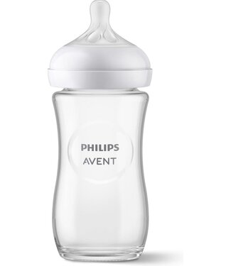Philips-Avent - Natural 3.0 zuigfles 240 ml Glas