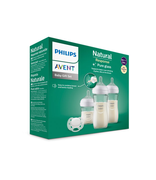 Philips-Avent Philips-Avent - Natural 3.0 starterset 3x fles Glas