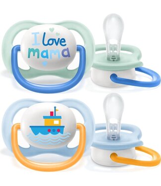 Philips-Avent - Fopspeen +0M Air Happy Range Boy