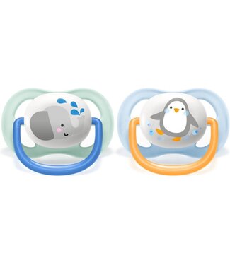 Philips-Avent Philips-Avent - Fopspeen +0M Air Animals Mix Bird