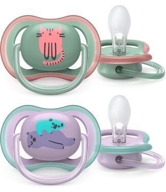 Philips-Avent Philips-Avent - Fopspeen +6M Air Kat Beer