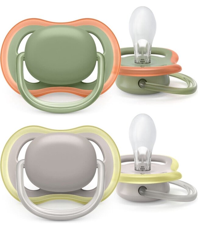 Philips-Avent Philips-Avent - Fopspeen +6M Air Grijs Olijf