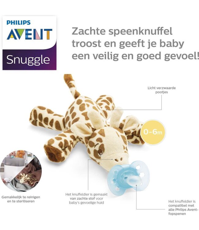 Philips-Avent Philips-Avent - Snuggle +0m Giraf