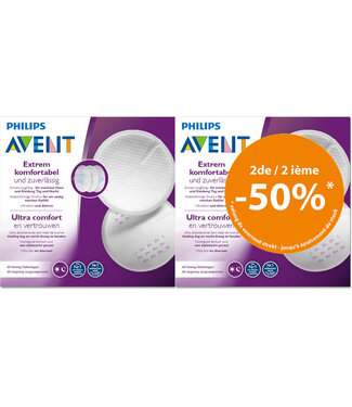Philips-Avent Philips-Avent - Borstkompres Dag/Nacht DUO x60  (2e aan -50%)