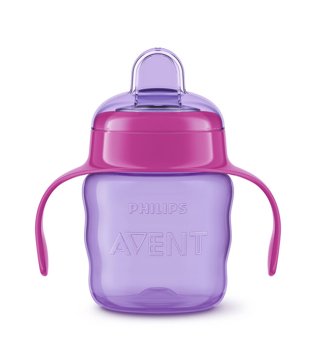 Philips-Avent Philips-Avent - Lekvrije beker 200 ml roze