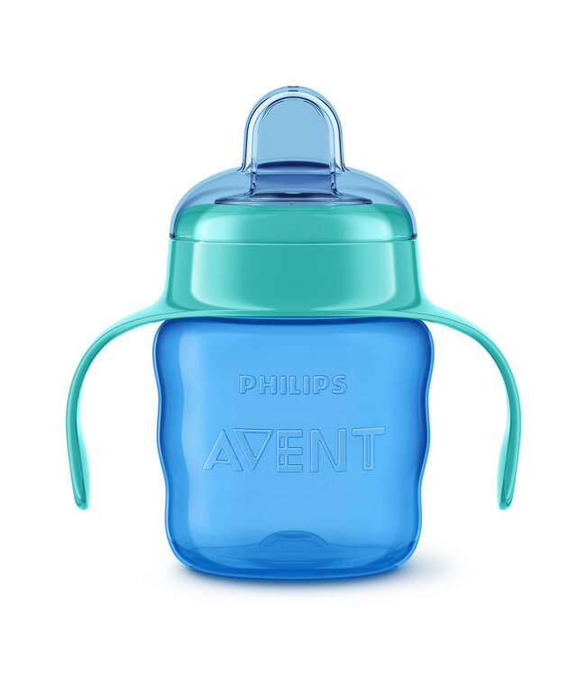 Philips-Avent Philips-Avent - Lekvrije beker 200 ml blauw