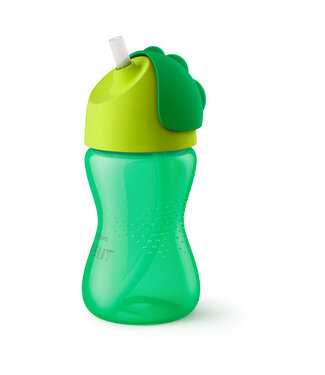 Philips-Avent - Beker met rietje 300ml Boy Groen