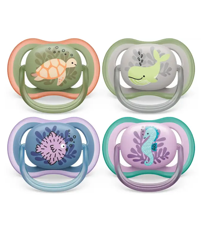 Philips-Avent Philips-Avent - Fopspeen +6M Ultra Air Dieren mix