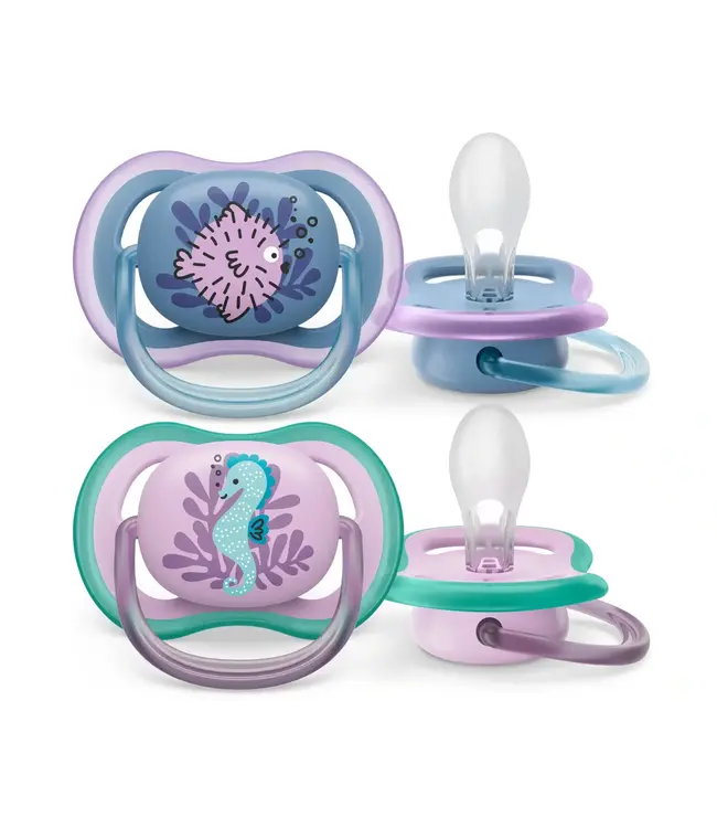 Philips-Avent Philips-Avent - Fopspeen +6M Ultra Air Zeepaard/Vis