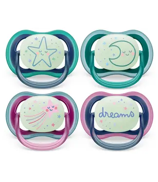 Philips-Avent Philips-Avent - Fopspeen +6M Air Night mix