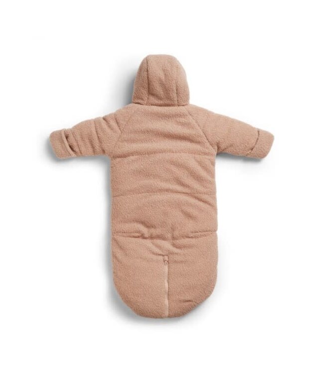 Elodie Elodie - Baby Overall Autostoel 0+  Pink Bouclé