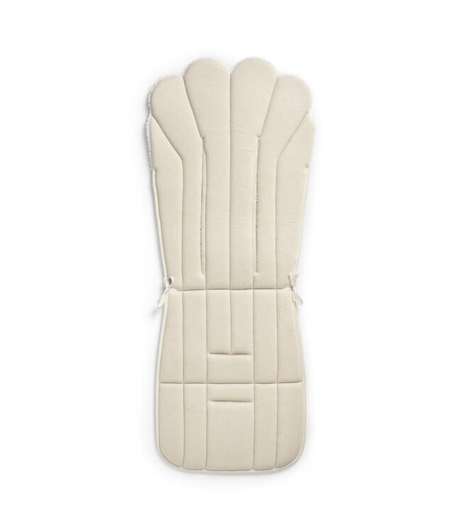 Elodie Elodie - Omkeerbaar inlegkussen buggy  White Boucle