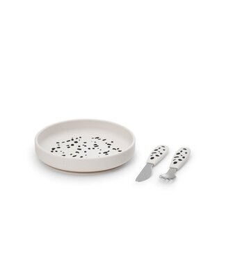 Elodie Elodie - Silcone bord - set  Dalmatian Dots