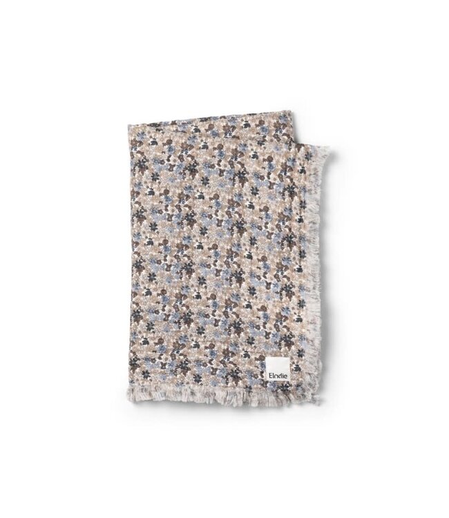 Elodie Elodie - Hydrofiel Baby Deken Blue Garden Light