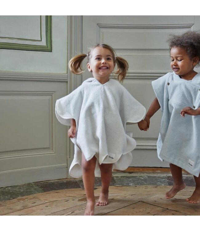 Elodie Elodie - Badponcho Kinderen Shell Vanilla White