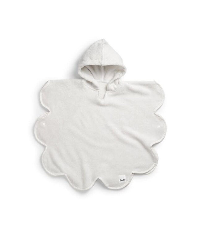 Elodie Elodie - Badponcho Kinderen Shell Vanilla White