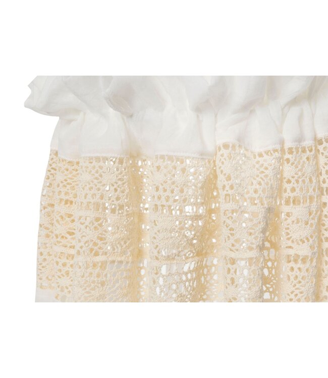 Jollein Jollein - Sluier Vintage 155cm Boho Lace Ivory