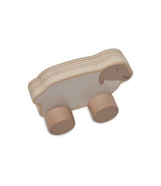 Jollein Jollein - Houten speelgoedauto Farm Lamb