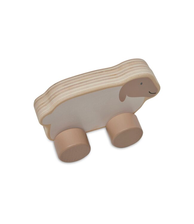 Jollein Jollein - Houten speelgoedauto Farm Lamb