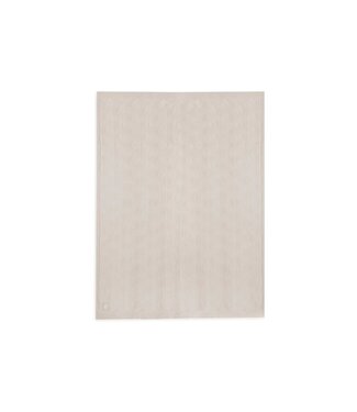 Jollein Jollein - Deken Wieg 75x100cm Shell Knit - Nougat - GOTS