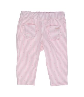 Gymp Gymp - Trousers Elise - Old Rose - Off White