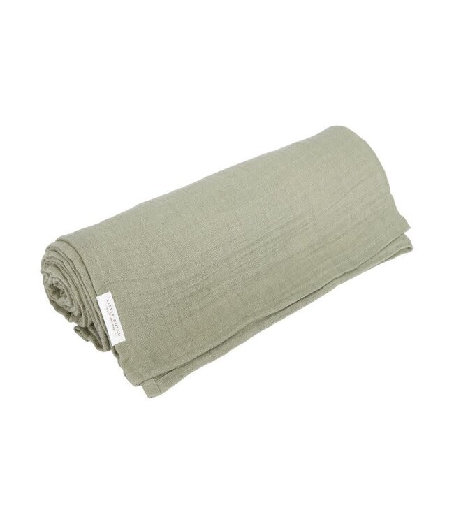 Little Dutch Little Dutch - Swaddle doek hydrofiel 120 x 120 Olive