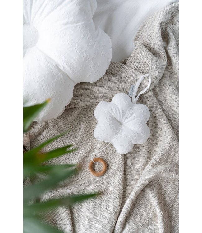 Baby's Only Baby's Only - Muziekdoosje bloem Calm wit