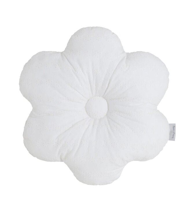 Baby's Only Baby's Only - Kussen bloem Calm wit