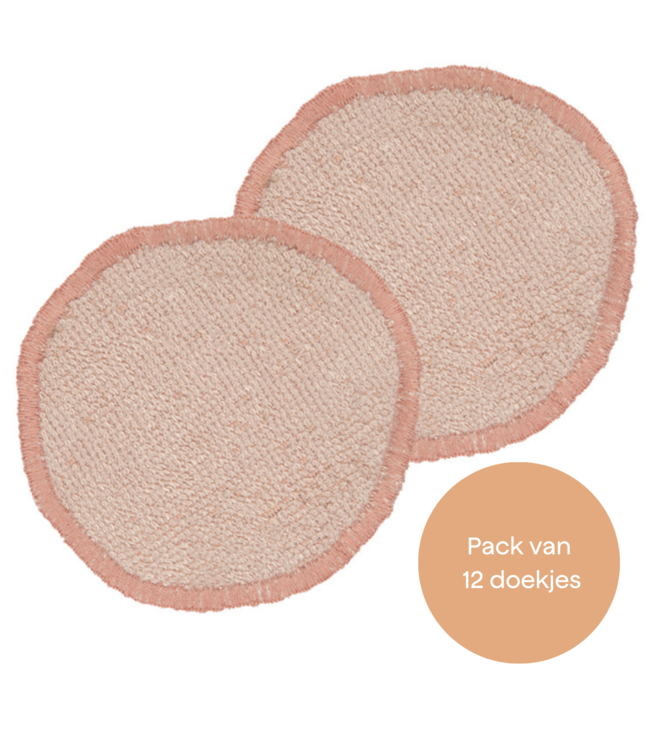 Timboo Timboo - Reusable Soft Pads Ø10Cm (12 Pieces) - Misty Rose