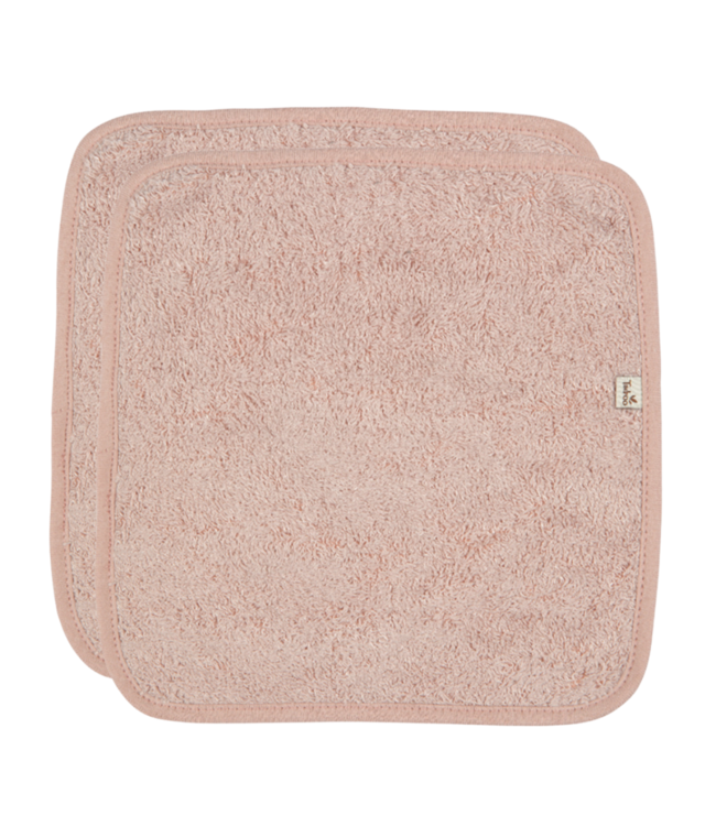 Timboo Timboo - Reusable Soft Wipes 20X20Cm (6 Pieces) - Misty Rose