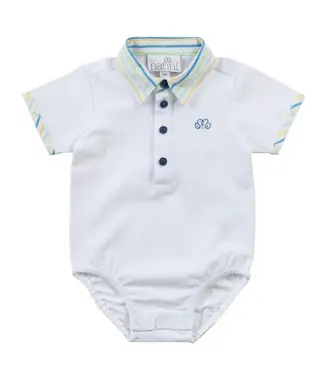 Natini Natini - Polo Body Charles - White