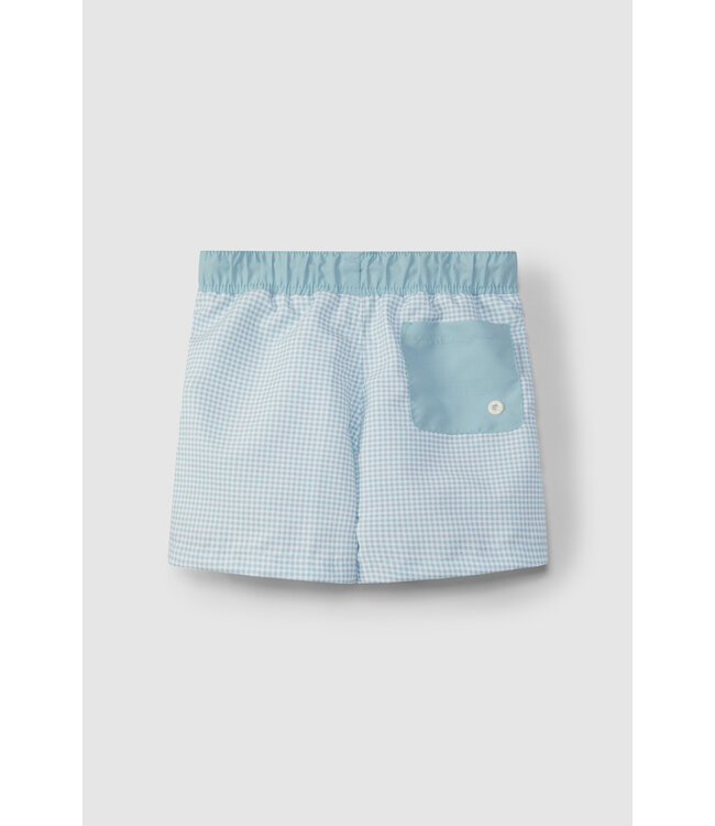 Laranjinha Laranjinha - Zwemshort ruitjes - groen