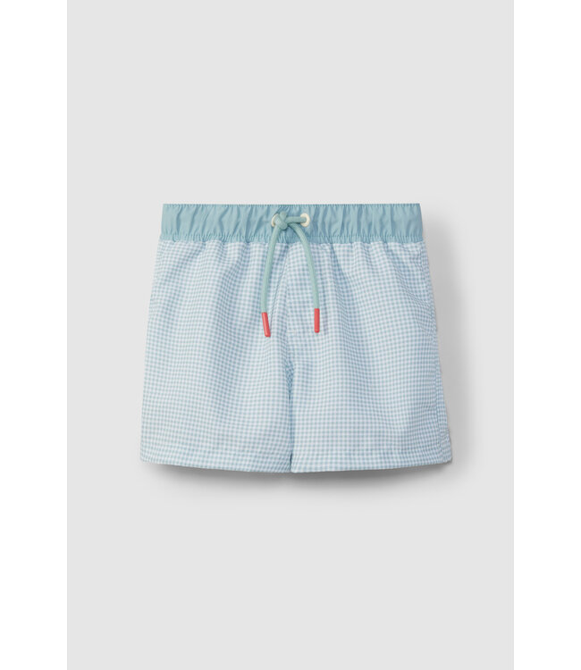 Laranjinha Laranjinha - Zwemshort ruitjes - groen