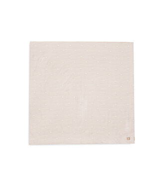 Jollein Jollein - Hydrofiele Doek Large 115x115cm Miffy Stripe Biscuit (2pack)