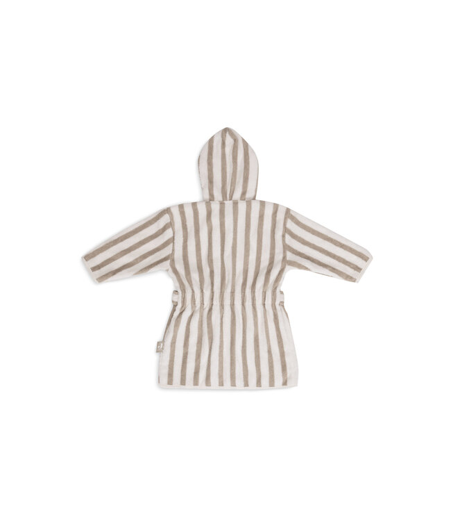 Jollein Jollein - Badjas 3-4 year Stripe Terry Olive Green GOTS