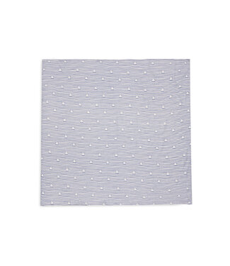 Jollein Jollein - Hydrofiele Doek Large 115x115cm Miffy Stripe Navy (2pack)