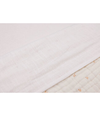 Jollein Jollein - Laken Ledikant 120x150cm Slub Ivory