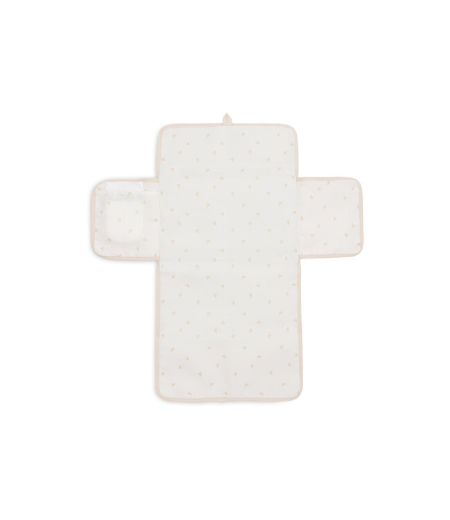 Jollein Jollein - Verschoningsmat Met Opbergvakken Twill Natural