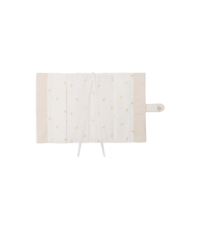Jollein Jollein - Groeiboekje hoes 23x17cm Twill Natural