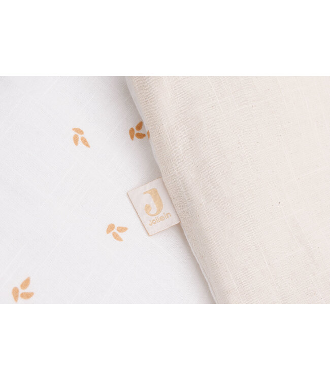 Jollein Jollein - Dekbedovertrek met sloop 100x140cm Harvest Natural