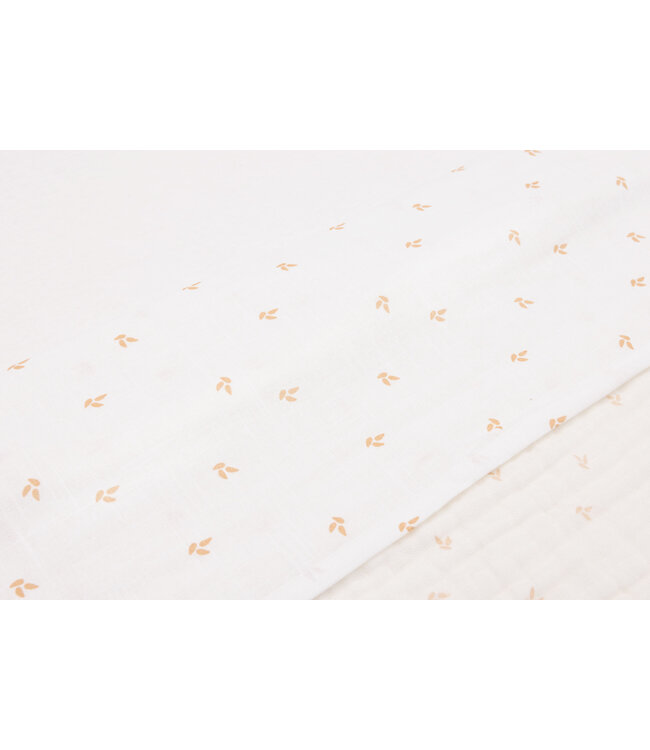 Jollein Jollein - Laken Wieg 75x100cm Harvest