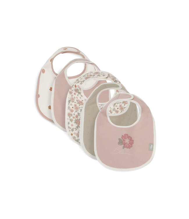 Jollein Jollein - Slab Jersey Waterproof Retro Flowers (5pack)