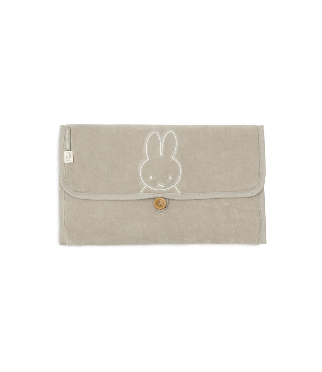 Jollein Jollein - Verschoningsmat Badstof Miffy Olive Green