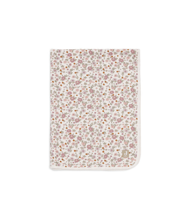 Jollein Jollein - Deken Wieg Jersey 75x100cm Retro Flowers
