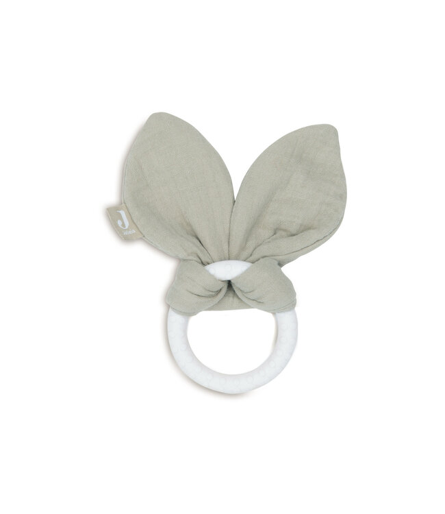 Jollein Jollein - Bijtring Siliconen Bunny Ears Olive Green