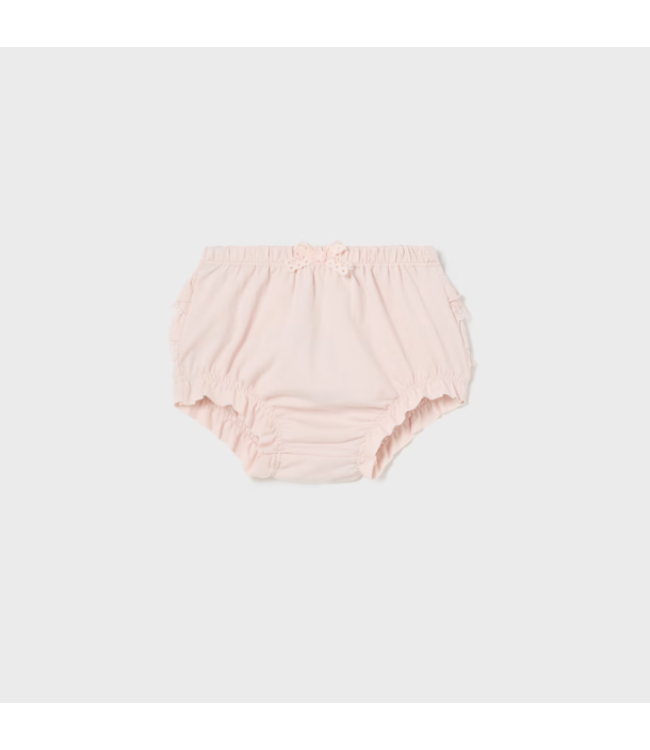 Mayoral Mayoral - Bloomer met kant en frul - Roze