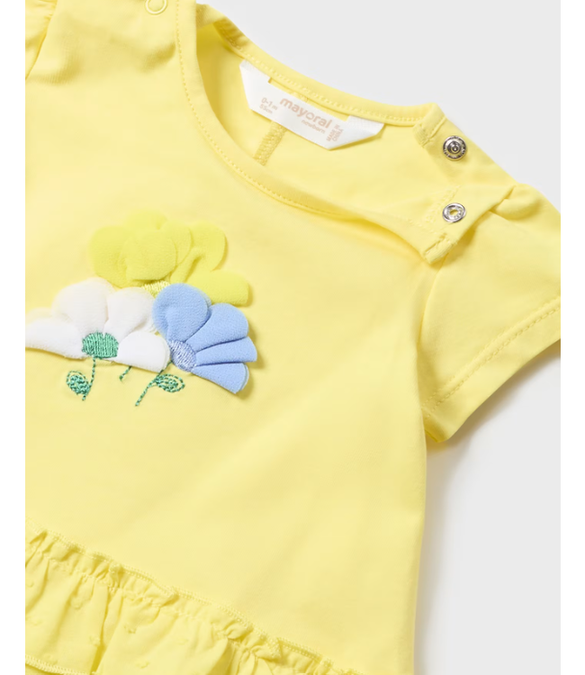 Mayoral Mayoral - 3-delig setje - Tshirt + broekje