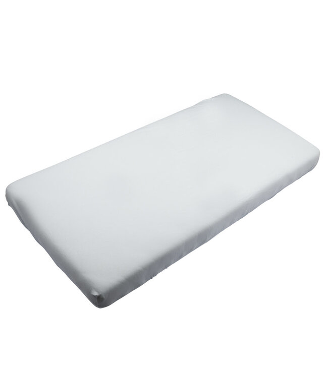 Timboo Timboo - Soft Fitted Sheet 60X120 - Riviera Blue