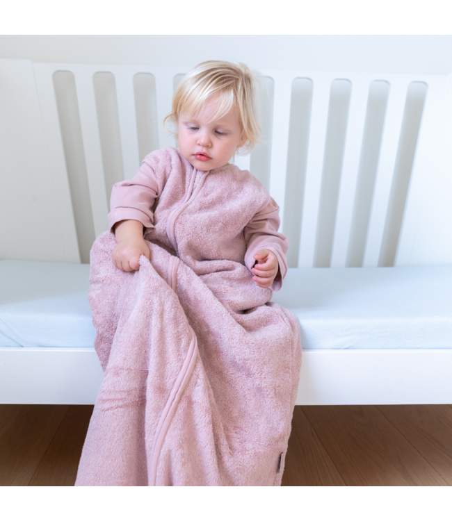 Timboo Timboo - Soft Fitted Sheet 70X140 - Riviera Blue